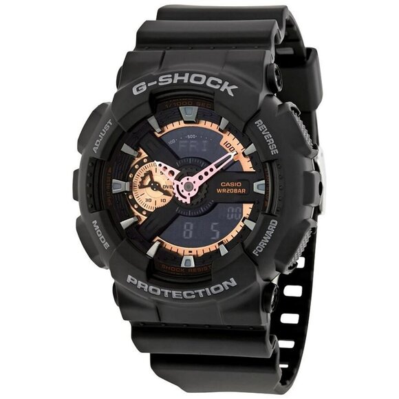 NWT Authentic Casio G-Shock Black Dial Resin Men's Watch - Picture 1 of 3